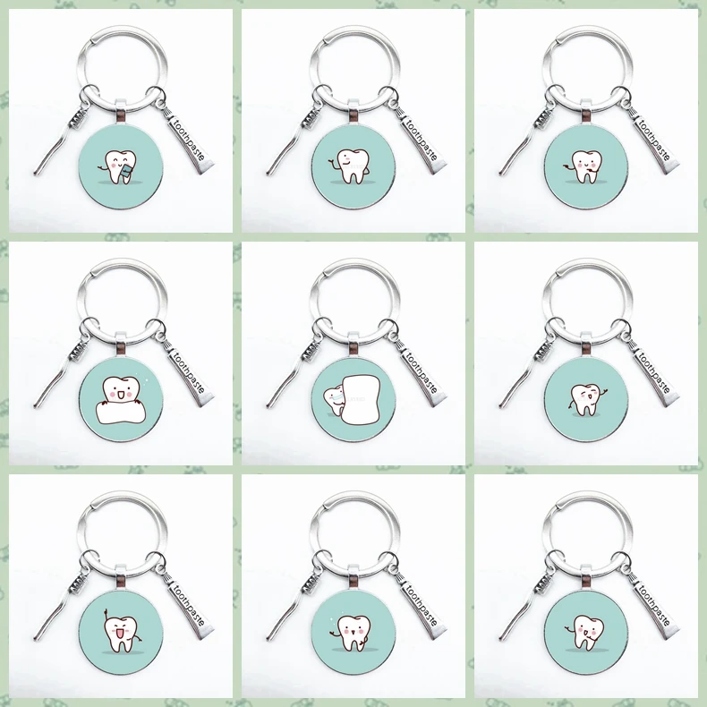 2020 популярная зубная подвеска брелок мини паста в виде зубной щетки