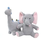 Новинка, вязаная крючком мягкая плюшевая игрушка ручной работы в виде животного