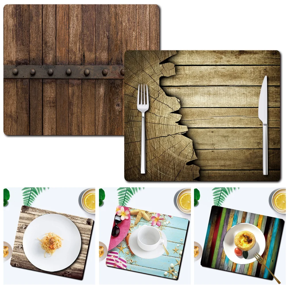 

Kitchen Placemat Coaster Bar Mat Party Decoration Mat 21cmx25cm Kitchen Dinning Table Mats