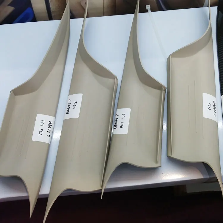 Автомобильная внутренняя дверная ручка черного кремового углеродного волокна