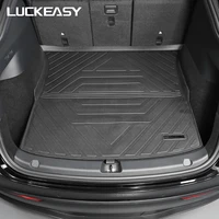luckeasy for tesla model y 2020 2022 tpe rubber rear trunk storage mat front trunk mat foot mat waterproof tasteless protect pad