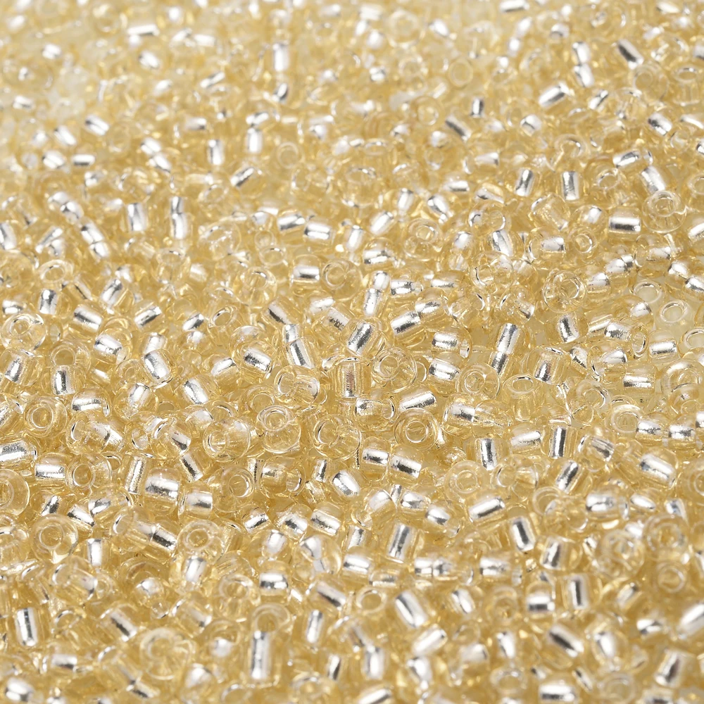 Бусины-разделители для браслетов и ожерелий желтые смешанные 3 мм 300/600/1500 шт. |