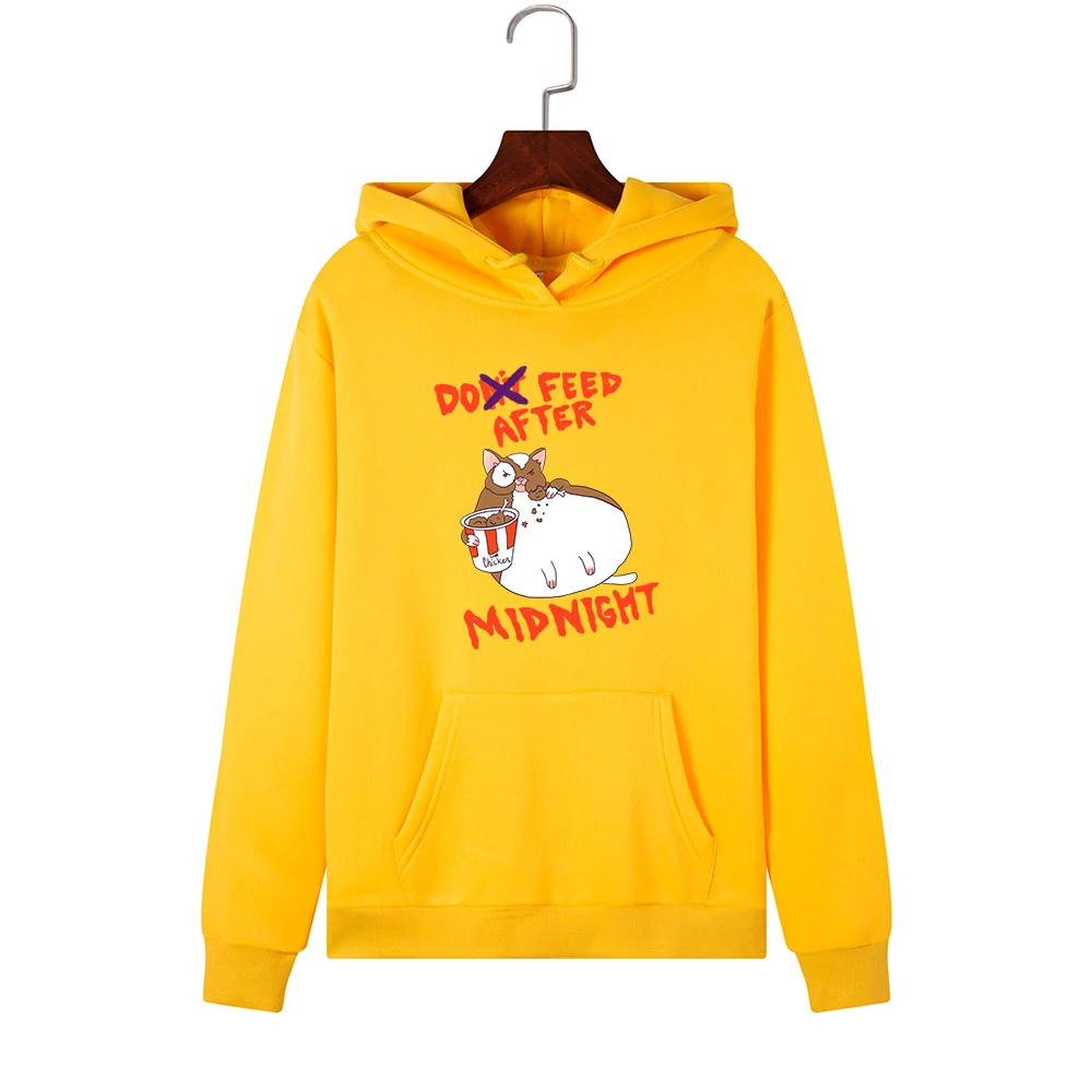 

Women Hoodies Sweatshirts Hooded Sweatshirt Funny Animal Letter Print Top Autumn Winter Pullover Female Hoodie Tops