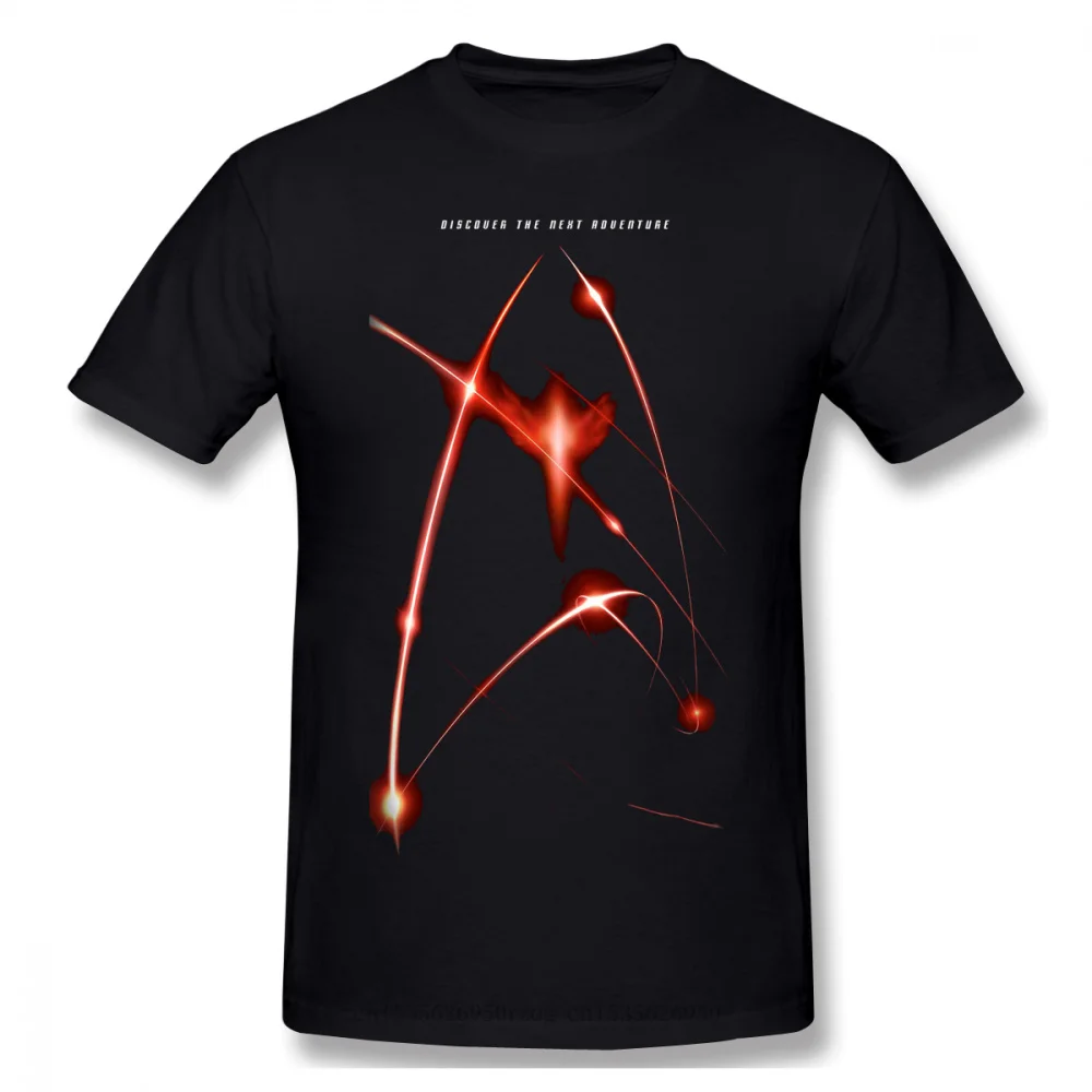 

Men Clothing Stars Treke Science FictionTV Series Homme T-Shirt Discovery Season 2 Premier Poster Streetwear Short Sleeve