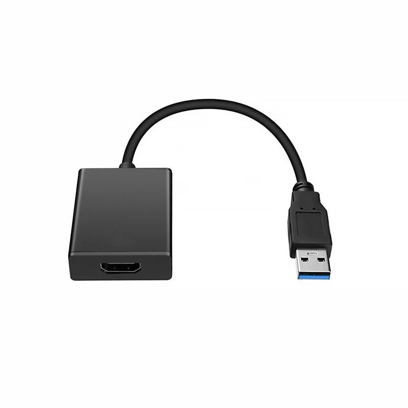 

Портативный USB 3,0 к HDMI кабель адаптера HD 1080P USB 3,0 к HDMI видео кабель адаптер конвертер для портативных ПК ТВ