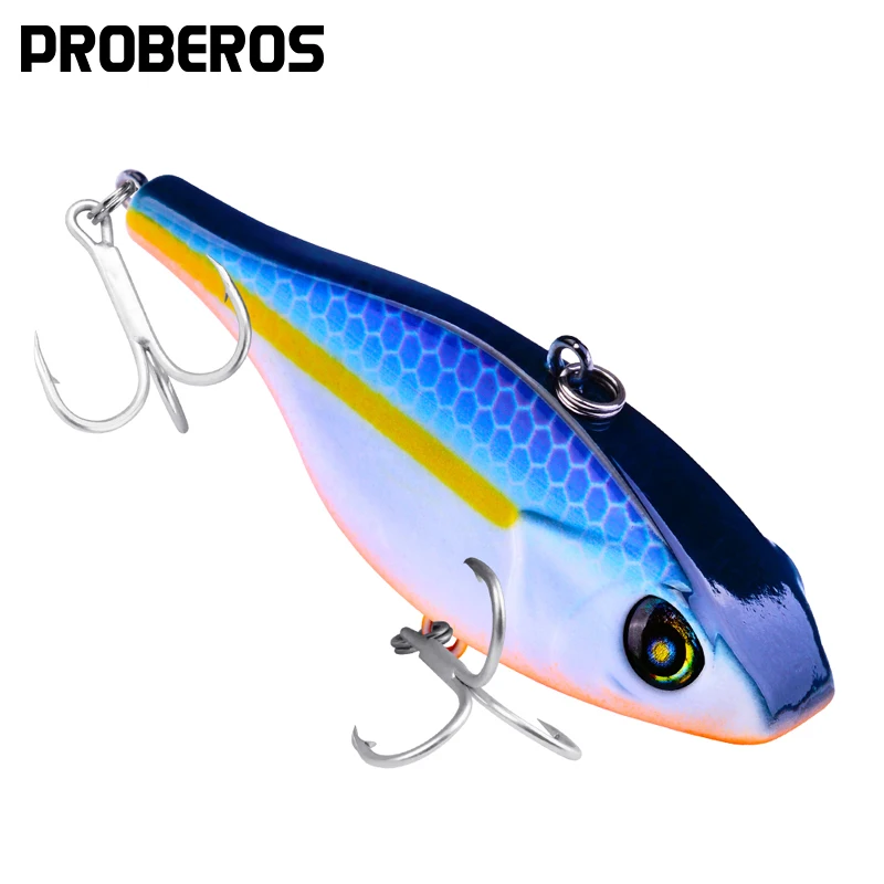Фото 1 шт. PROBEROS Рыболовная Приманка 7 8 см 3 "/20 г 0 oz #6 крючков опускается на дно