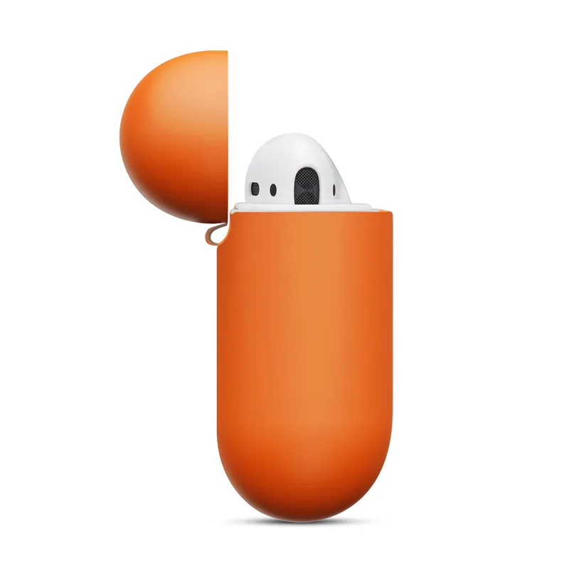 Мини Мягкий силиконовый чехол для Apple Airpods противоударный чехол для Apple гарнитура для Airpods чехол s ультра тонкий Air Pods защитный чехол