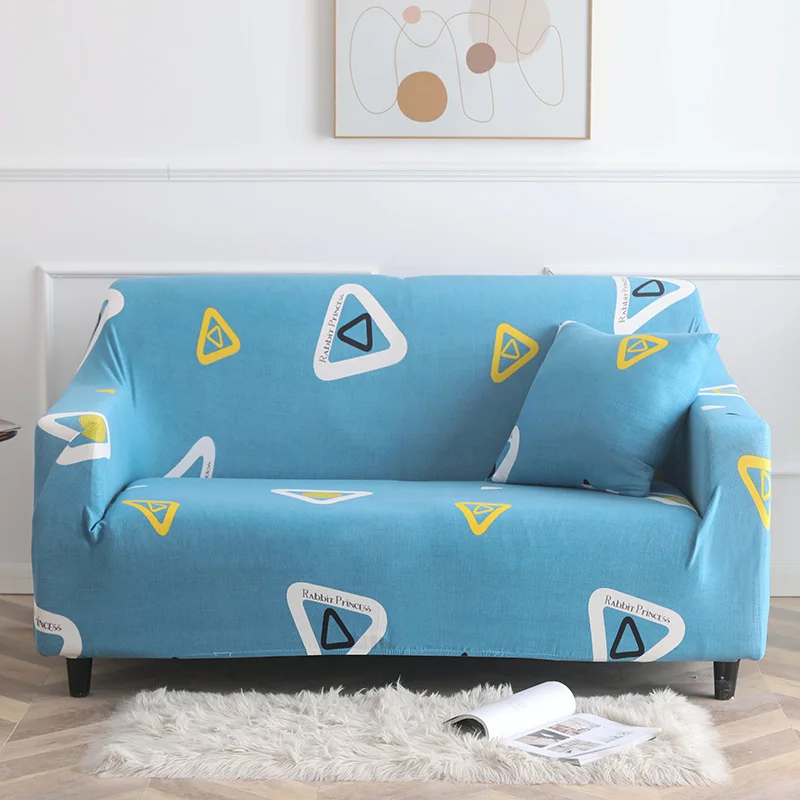 

Nordic Elastic Geometric Sofa Cover All-inclusive Protector Sofa Stretch Couch Covers Armchair Cover Sofa Covers for Living Room