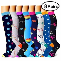 compression stockings sport compression socks 3678 pairs per set soccer sports wear female male men women gift persent