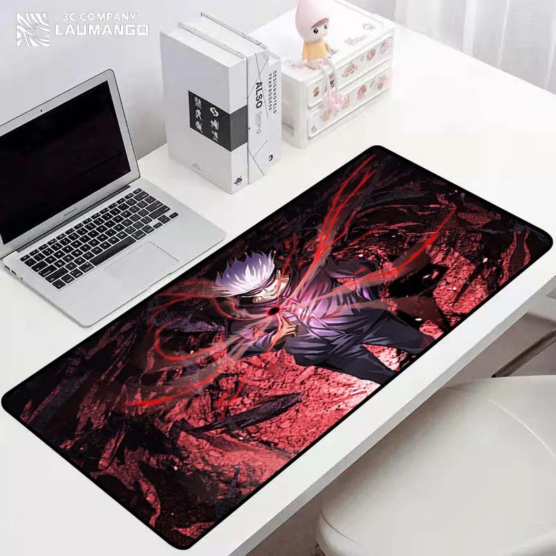 

Jujutsu Kaisen Mouse Gamer Rug Anime Mouse Pad Kawaii Accessories Computer Desk Rubber Mat Pc Mats Mousepad Company Mausepad