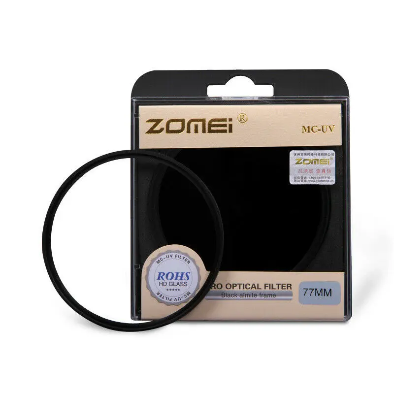 Фото Фильтр Zomei 52 мм/55/58/62/67/72/77/82 мм с многослойным покрытием UV MCUV фильтр для объектива камеры, не Nikon DSLR №2