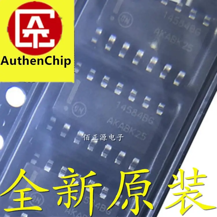 

10pcs 100% orginal new in stock MC14584BDR2G 14584BG SMD SOP14 hexagonal Schmitt trigger