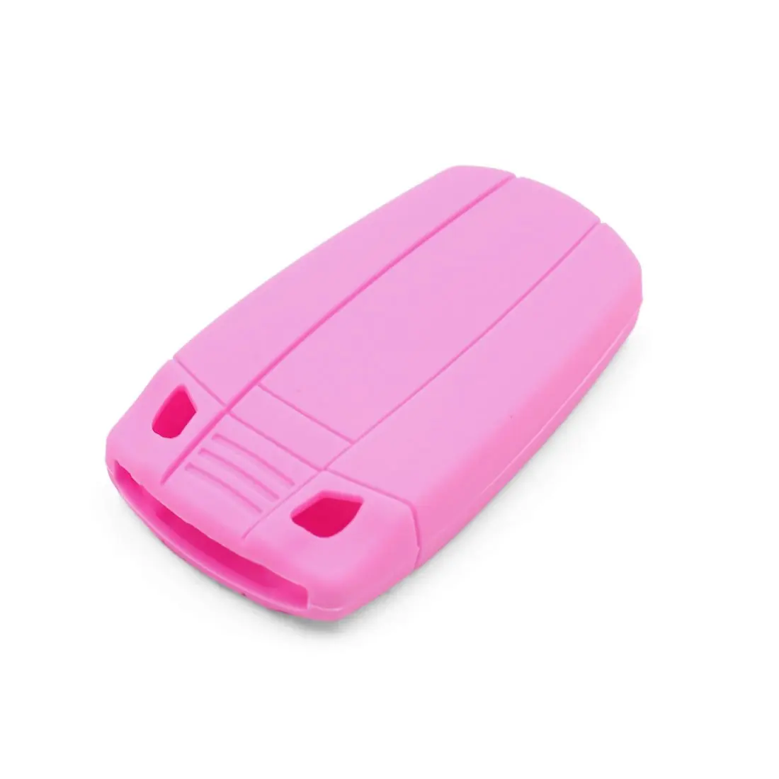 Uxcell розовый Силиконовый Автомобильный Дистанционный флип чехол для брелка с