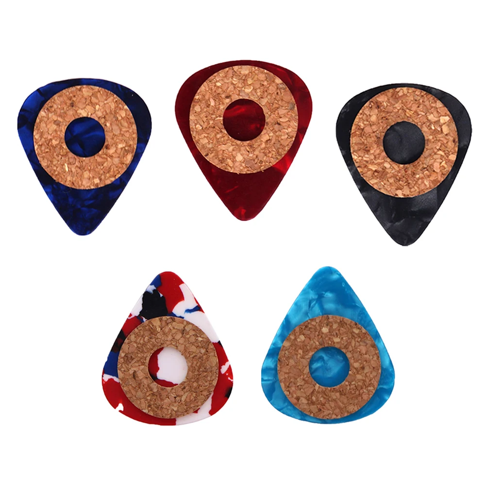 5 шт. разноцветный Стандартный целлулоид + пробка с нескользящим захватом для