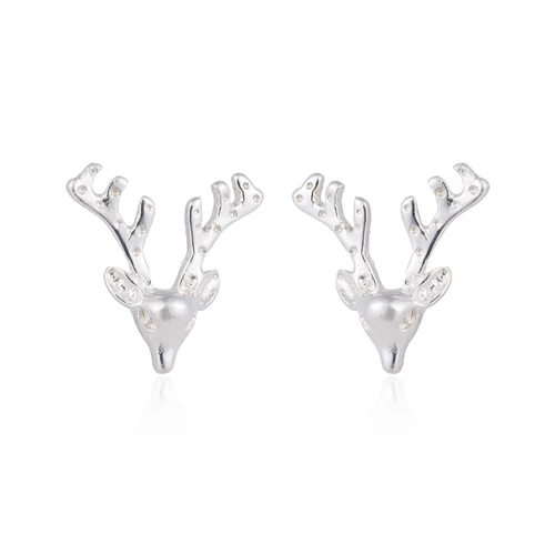 Yiustar простой очаровательный сплав из медного сплава сталь цвет красивые серьги