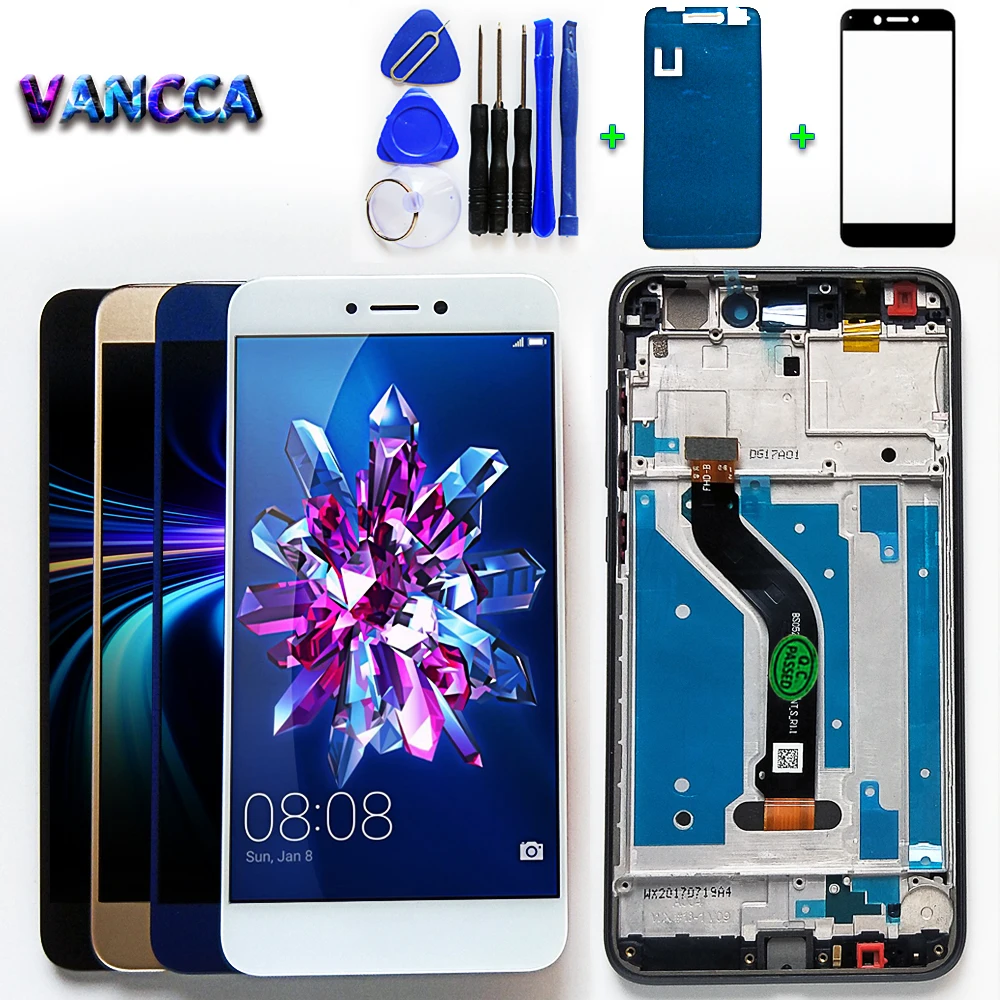 Vancca 5 2 дюймовый ЖК дисплей для Huawei P9 Lite 2017 сенсорный экран дигитайзер в сборе huawei P8