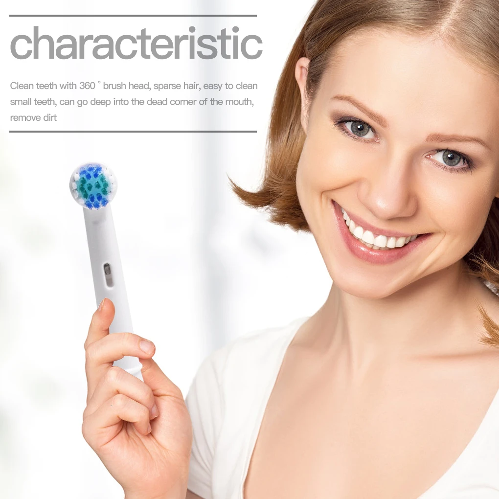 4 шт. сменные головки для электрической зубной щётки Oral B | Бытовая техника