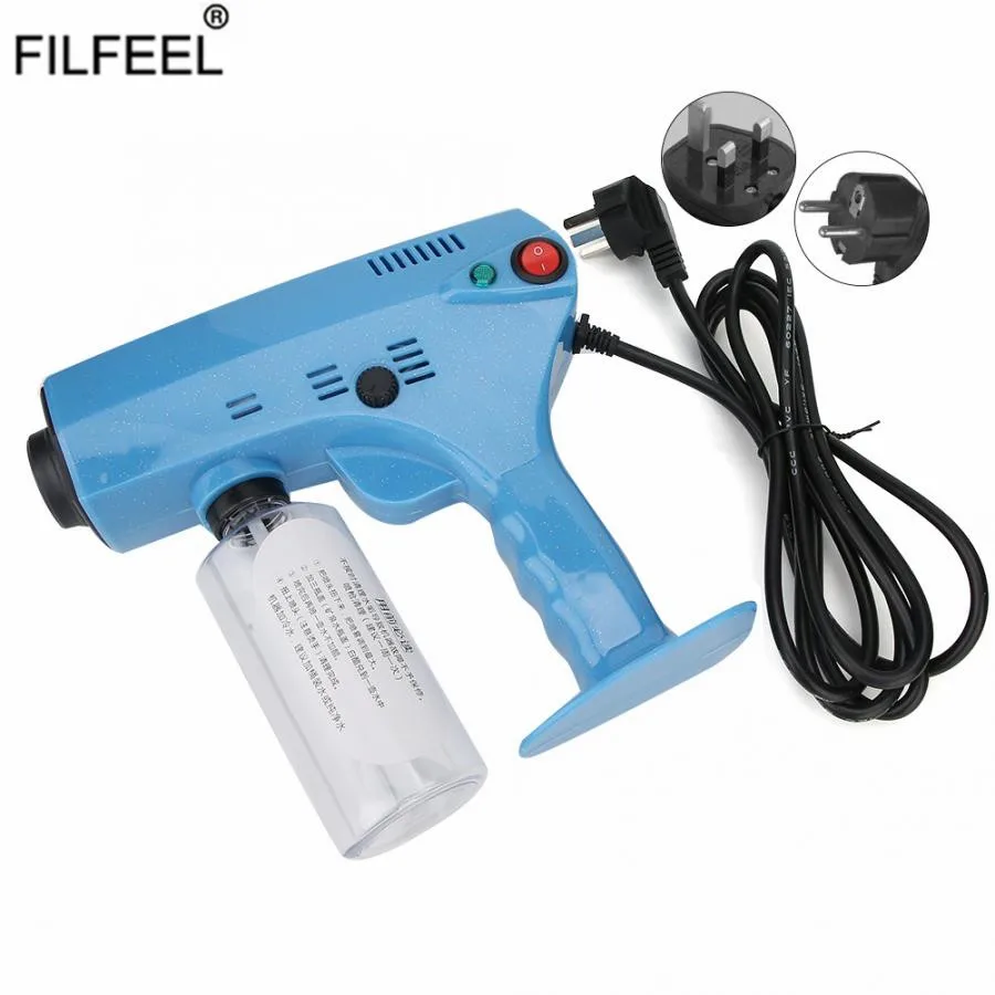 Распылитель для вьющихся волос нано синий светильник ухода за