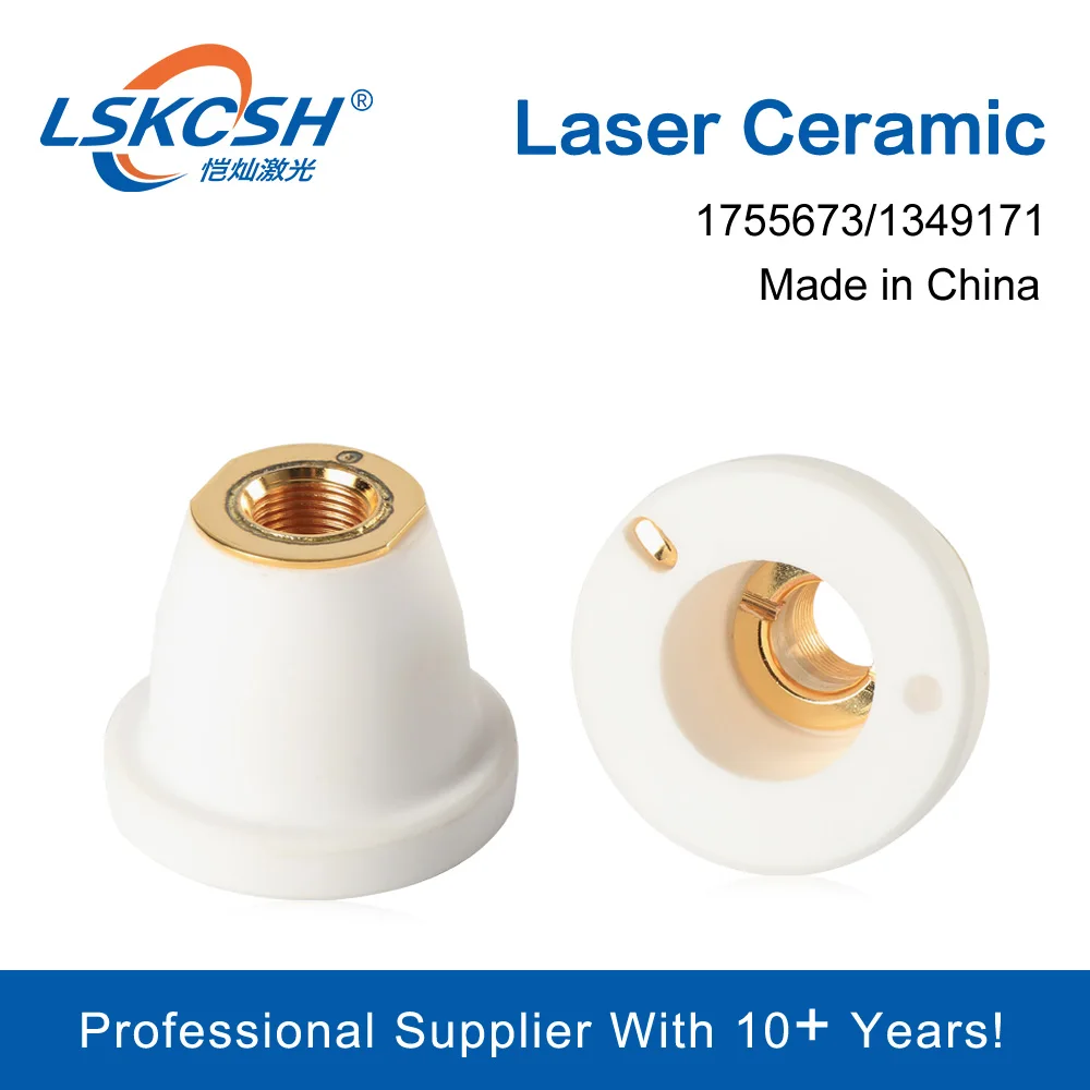LSKCSH Trumpf 1349171/1755673 2D M12 лазерные керамические детали для волоконной лазерной резки Trudisk Trumatic волоконная лазерная резка