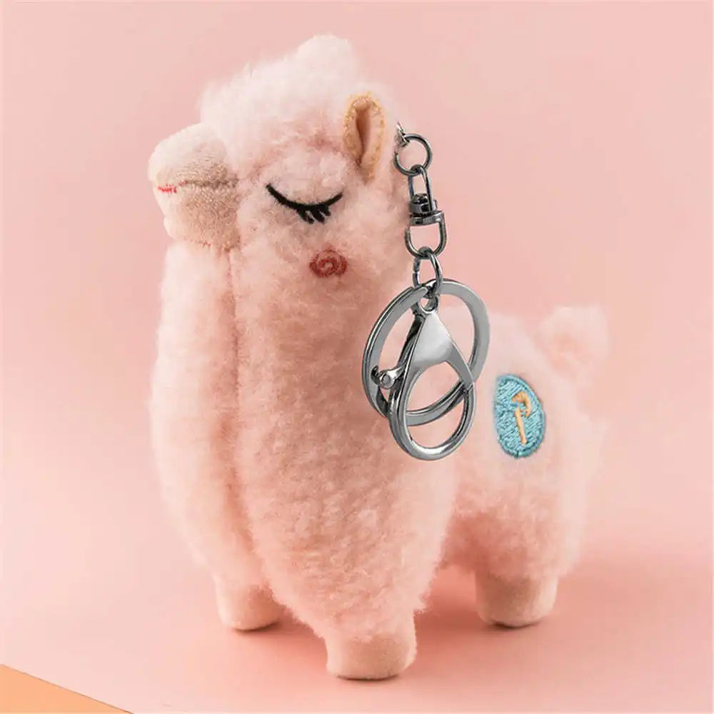 

Multi-shaped, stuffed toy toy; giraffe, horse, etc. Furry toy with chain of stuffed animal key chain