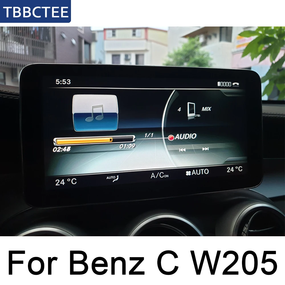 Для Mercedes Benz C Class W205 2011~ NTG автомобильный Радио gps Android навигация AUX Стерео Мультимедиа сенсорный экран стиль