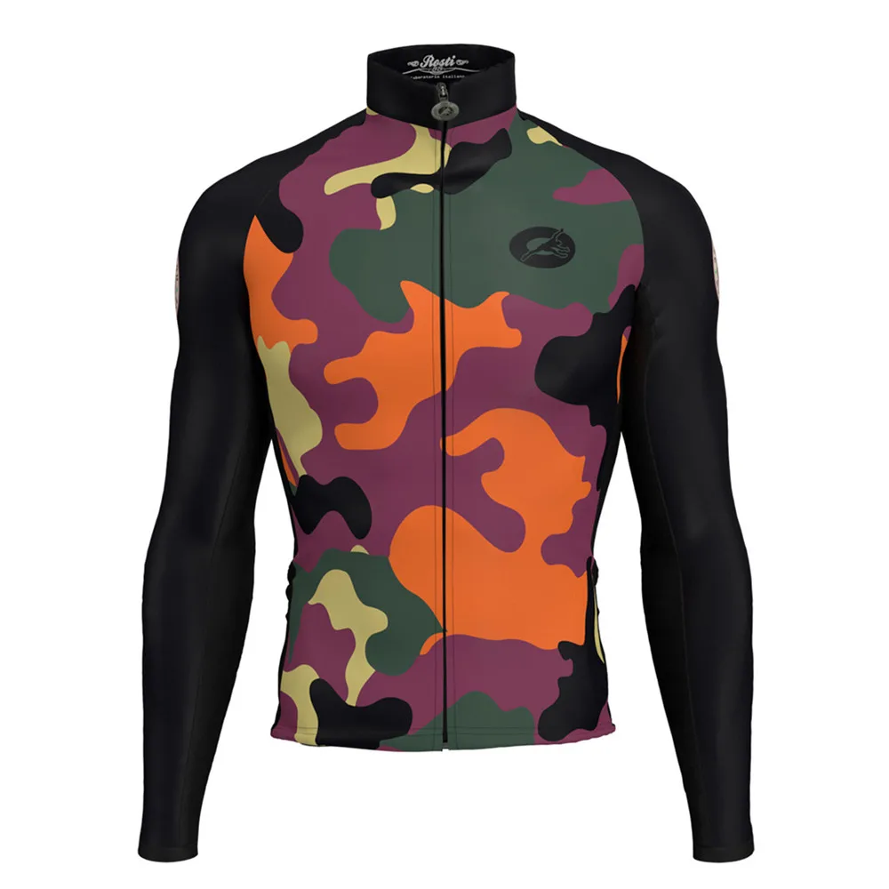 Зимняя мужская одежда ROSTI для велоспорта с длинным рукавом