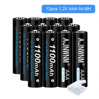 ajnwnm 1 2v ni mh aaa rechargeable battery 1100mah 1 2v nimh aaa battery for flashlight cameras rechargeable battery aaa