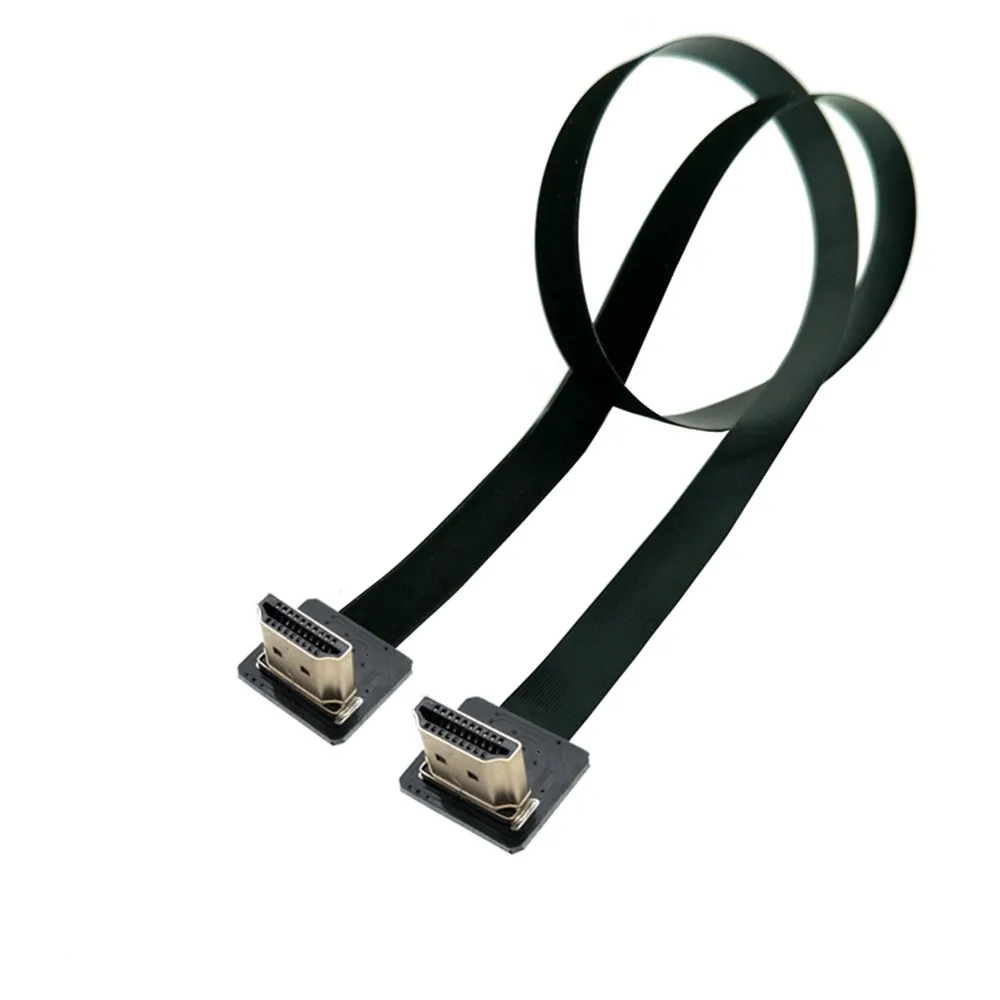 

Ultralight 90 Degree FPV HDTV Cable to Mini/Micro Adapter FPC Ribbon Flat Pitch 20pin for Multicopter Aerial