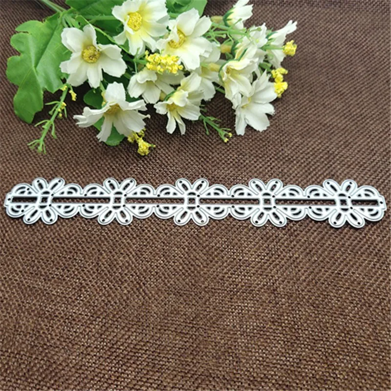 Кружевная рамка с бабочкой металлические штампы для скрапбукинга ремесла