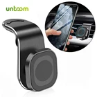 Автомобильный магнитный держатель для телефона Untoom, с поворотом на 360 градусов, с креплением на вентиляционное отверстие автомобиля, магнитная поддержка GPS для iPhone 12pro Max Xiaomi Redmi Samsung