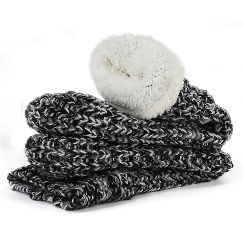 Sunnyeverest Мужская обувь для пола зимние жаккардовые нескользящие носки шерстяные