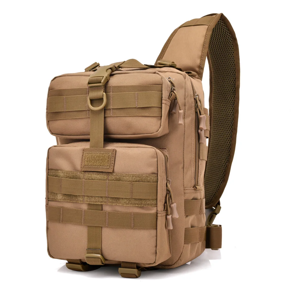 Военная Тактическая Сумка на одно плечо с системой Молле для активного отдыха