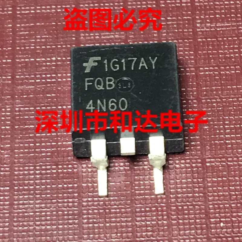 

FQB4N60 TO-263 600V 4.4A