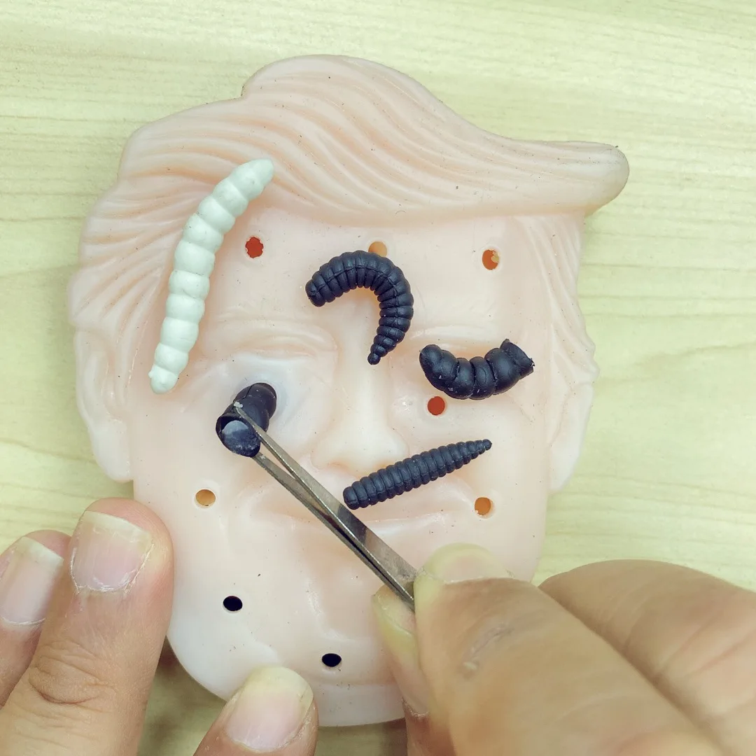 

Улучшенная трикари, забавные игрушки для декомпрессии, вентиляционные игрушки, тянущие черви, отвратительные тянущиеся паразиты, игрушки д...