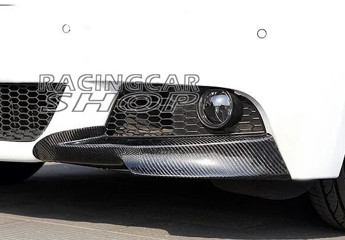 Задний спойлер из углеродного волокна губа накладка для BMW E90 E91 LCI M tech bumper 2009 2011