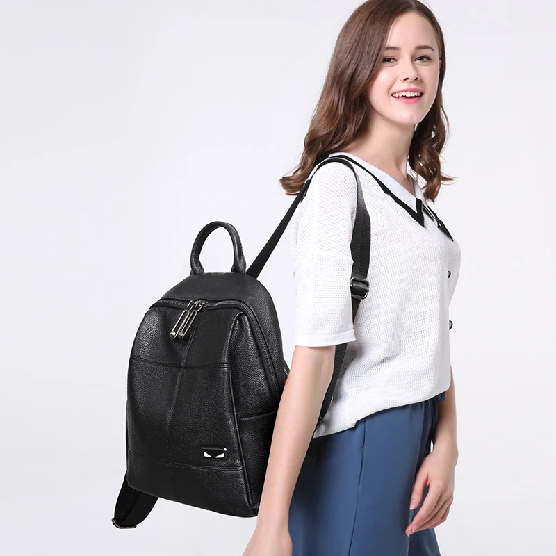 SHYMOON новый стиль винтажные женские рюкзаки с защитой от кражи Дамский модный