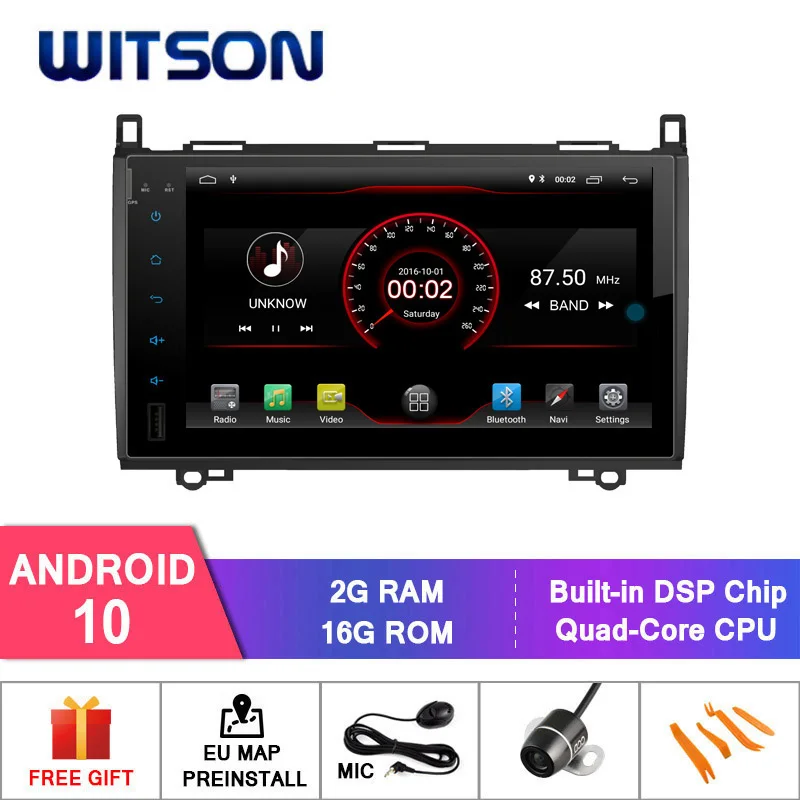 WITSON 9 ''Android 8 0 HD экран для BENZ Viano Vito Sprinter V CLASS автомобильное радио 4 Гб RAM + 32 FLASH Octa