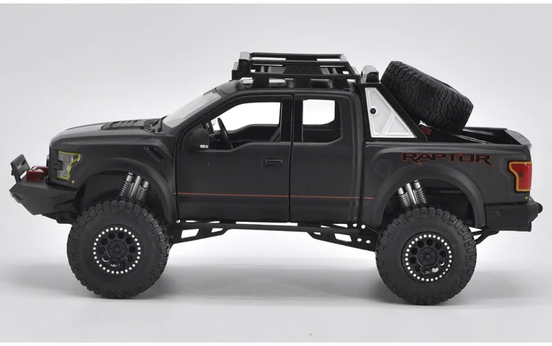 Оригинальный 1:24 красный F150 SVT Raptor грузовик модели автомобилей литье под