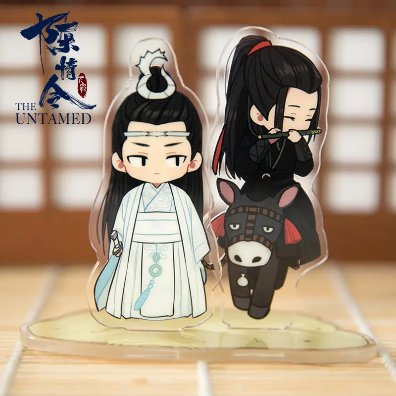 Grandmaster of Demonic Cultivation The Untamed Wei Wuxian Kawaii Cartoon Cosplay Acrylic Cartoon Figure Stand Model Plate Gifts