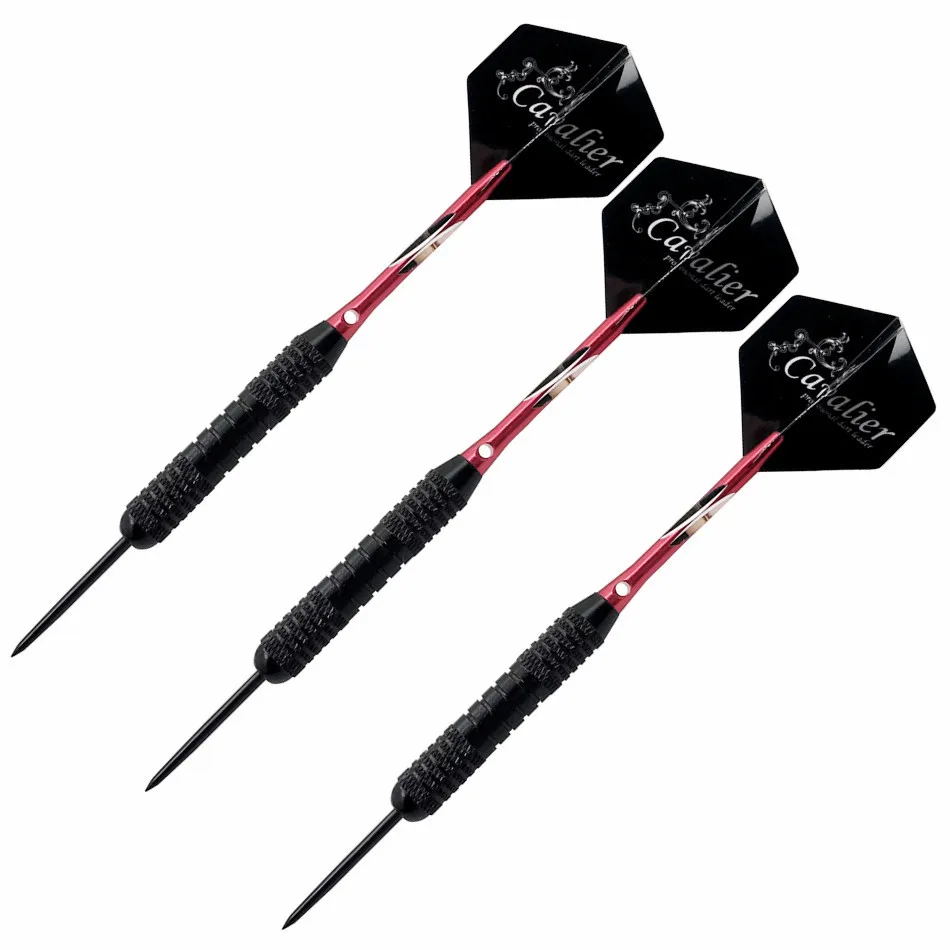 3pcs/set Professional Darts Free Carry Box 22g Black Golden Color Steel Tip Steel Tips Darts Darts With Brass Darts Shafts
