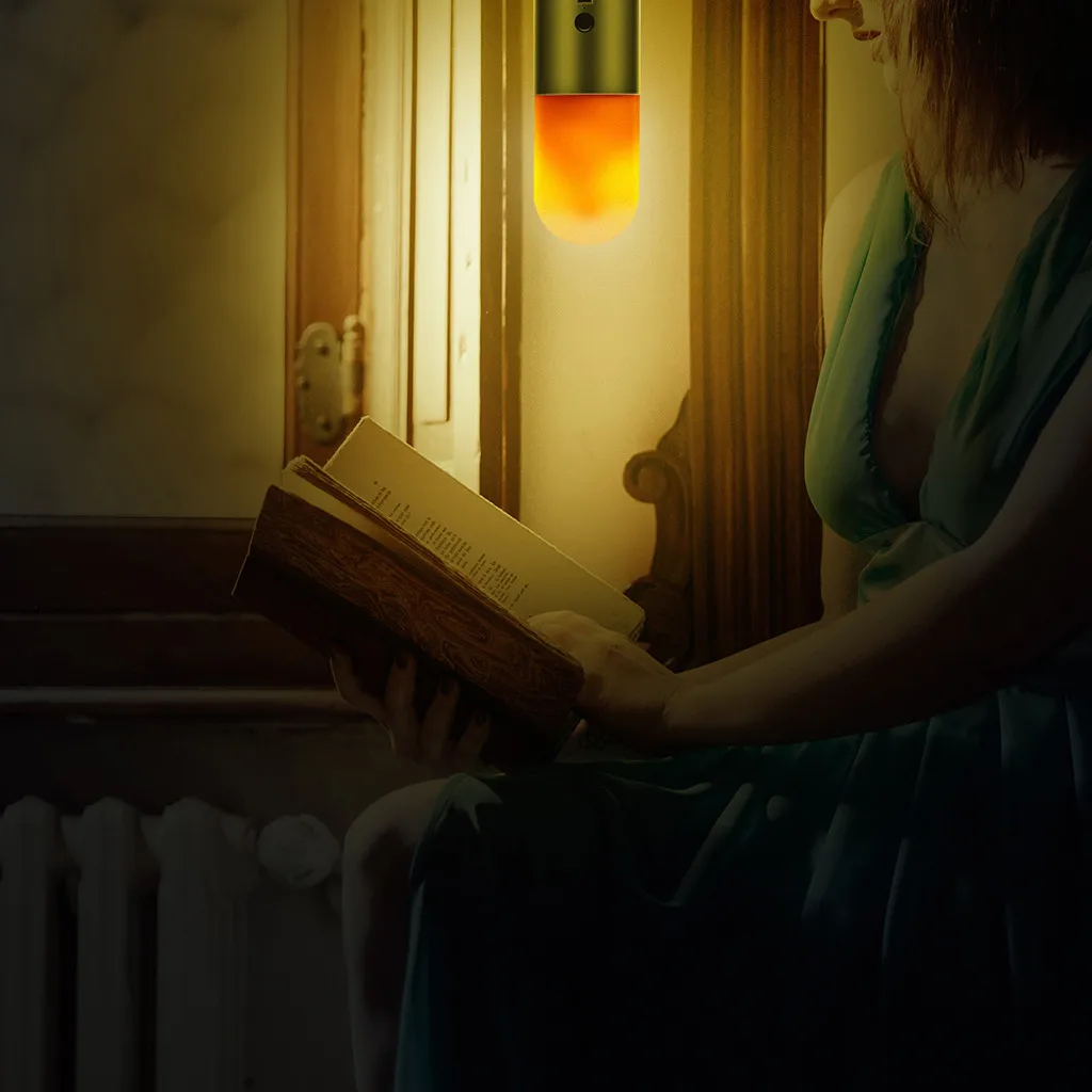 Портативный уличный фонарь для кемпинга палатки гравитационное Индукционное