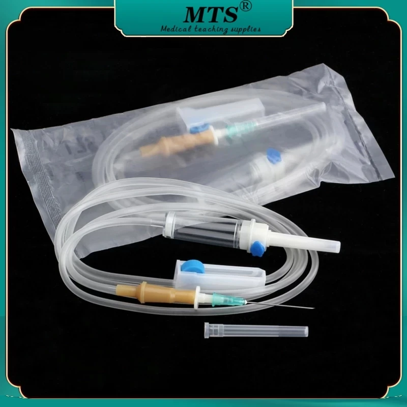 

Disposable Sterile Iv Infusion Set Medical with Flow Regulator 21G