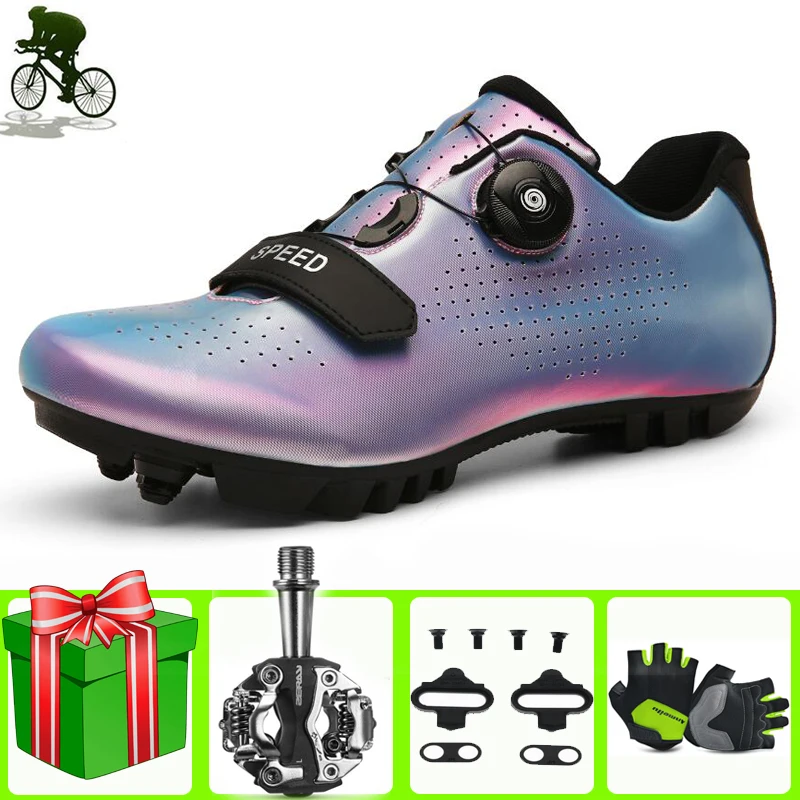 

Кроссовки велосипедные унисекс, спортивная обувь для горных велосипедов, Spd