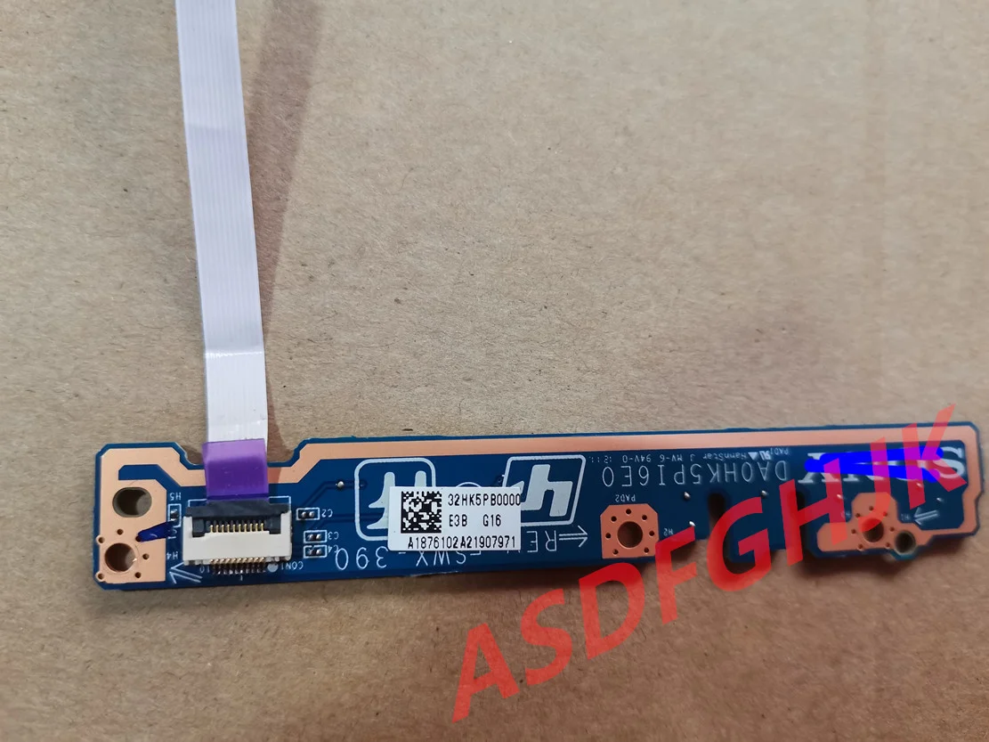 Подлинная для Sony VAIO Sve151g17m 15 6 "плата кнопки питания и кабель Da0hk5pi6e0 ПРОВЕРЕНО ОК -