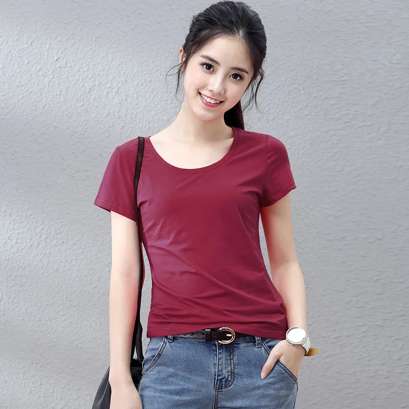 

2020 Women Short Sleeve lvory black Shirt Top Garment