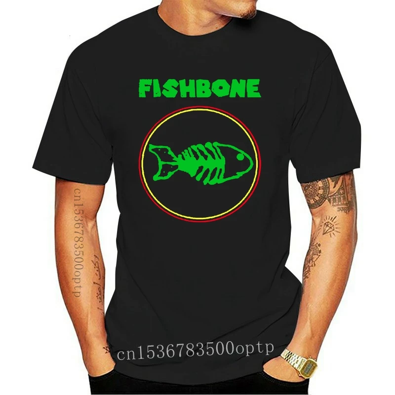 

New 2021 Fishbone American Rock Band Black TShirt Tee Shirt Good Quality Brand Cotton Shirt Summer Style Cool Shirts