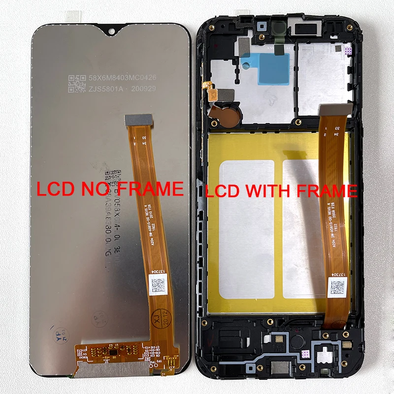 

5,8 дюйма для Samsung Galaxy A20e SM-A202F ЖК-экран + сенсорный дигитайзер для Samsung Galaxy A20e SM-A202K в сборе