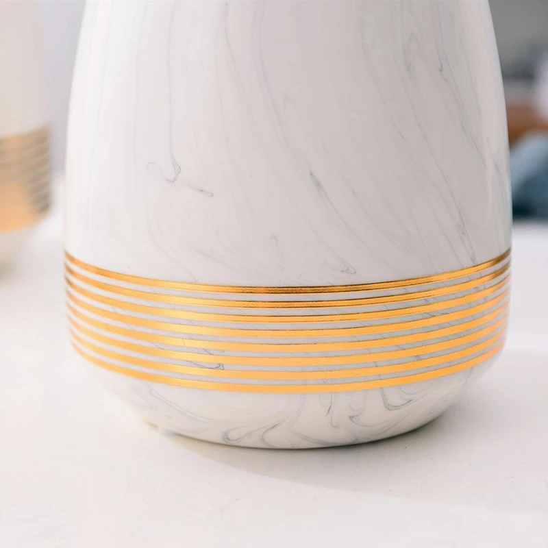 Настольные мраморные украшения для обеденного стола ваза с цветами свадебное