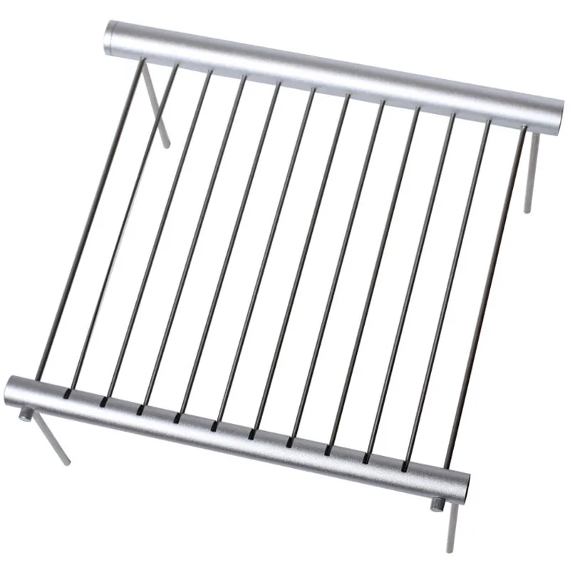 Нержавеющая сталь барбекю гриль Складная полка Мини карманный для дома парка