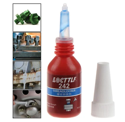 1pcs 10ml Screw Glue Thread Locking Agent Anaerobic Adhesive 243 Oil Resistance Fast Curing For Metal | Инструменты